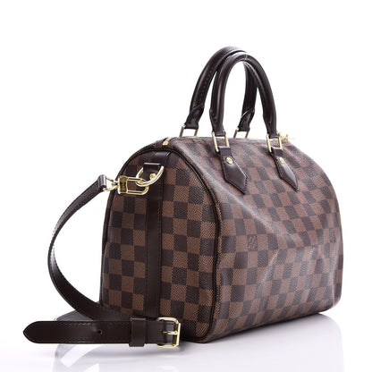 Louis Vuitton Damier Ebene Speedy Bandouliere 25 4 of 11