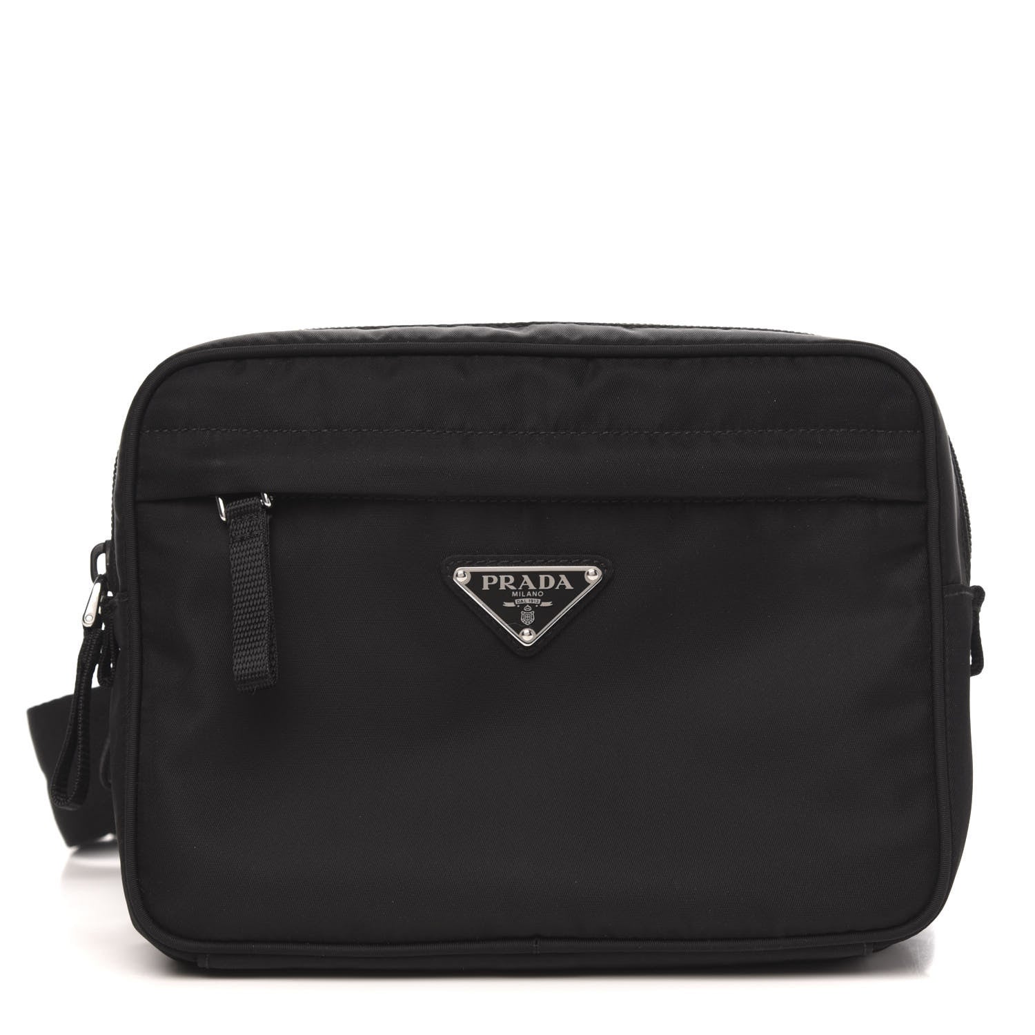 Prada Tessuto Nylon Belt Bag Black 1 of 8
