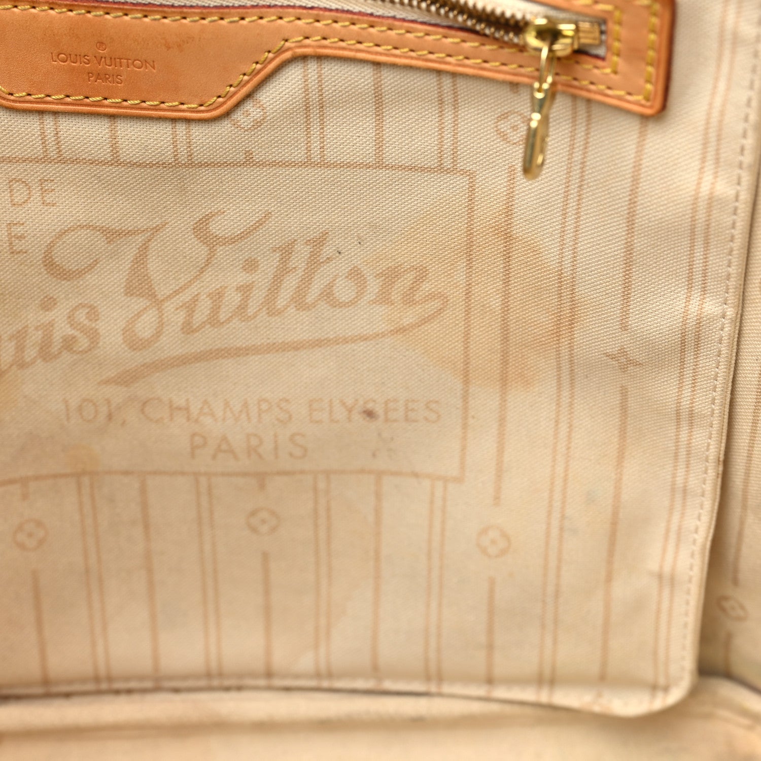 Louis Vuitton Damier Azur Neverfull MM 15 of 15