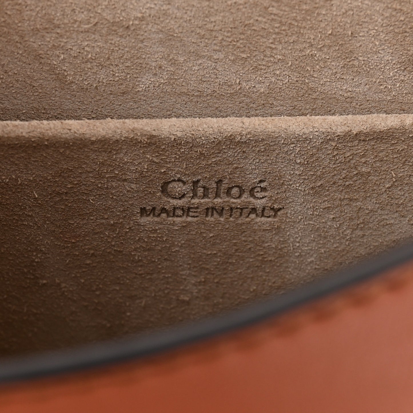 Ayers Suede Small Nile Bracelet Bag Chestnut Brown
