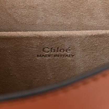 Chloe Ayers Suede Small Nile Bracelet Bag Chestnut Brown 6 of 10