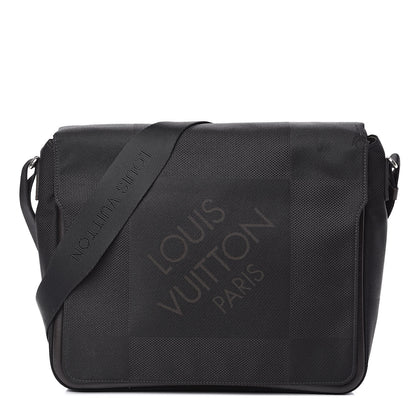 Louis Vuitton Damier Geant Messenger Bag Black 1 of 13