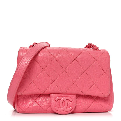 Chanel Caviar Quilted Mini Incognito Square Flap Pink 1 of 11
