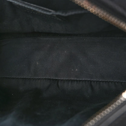 Saint Laurent Calfskin Matelasse Monogram Lou Camera Bag Black 5 of 14