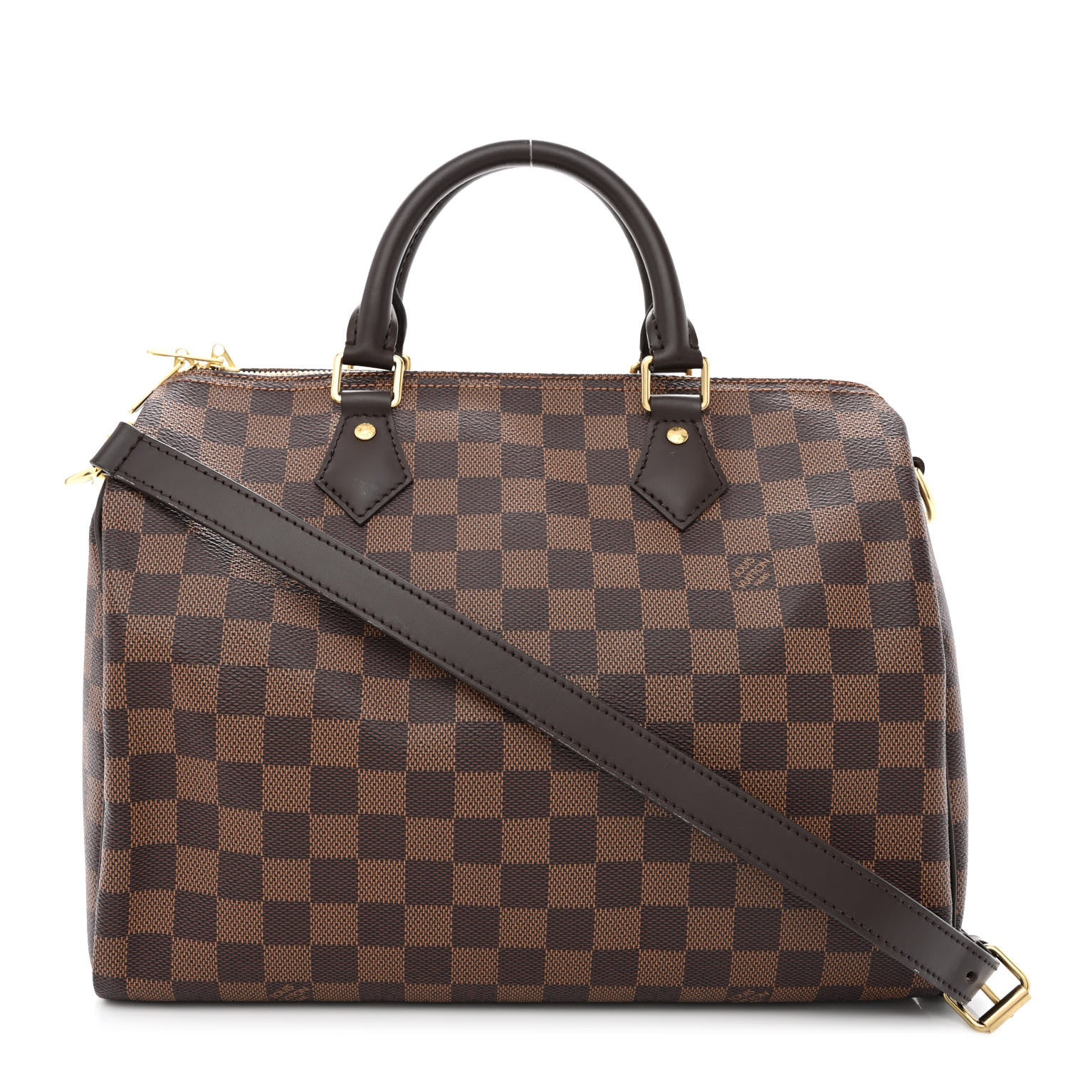 Louis Vuitton Damier Ebene Speedy Bandouliere 30 1 of 10