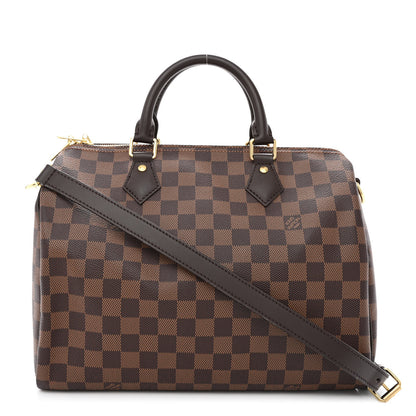Louis Vuitton Damier Ebene Speedy Bandouliere 30 1 of 10