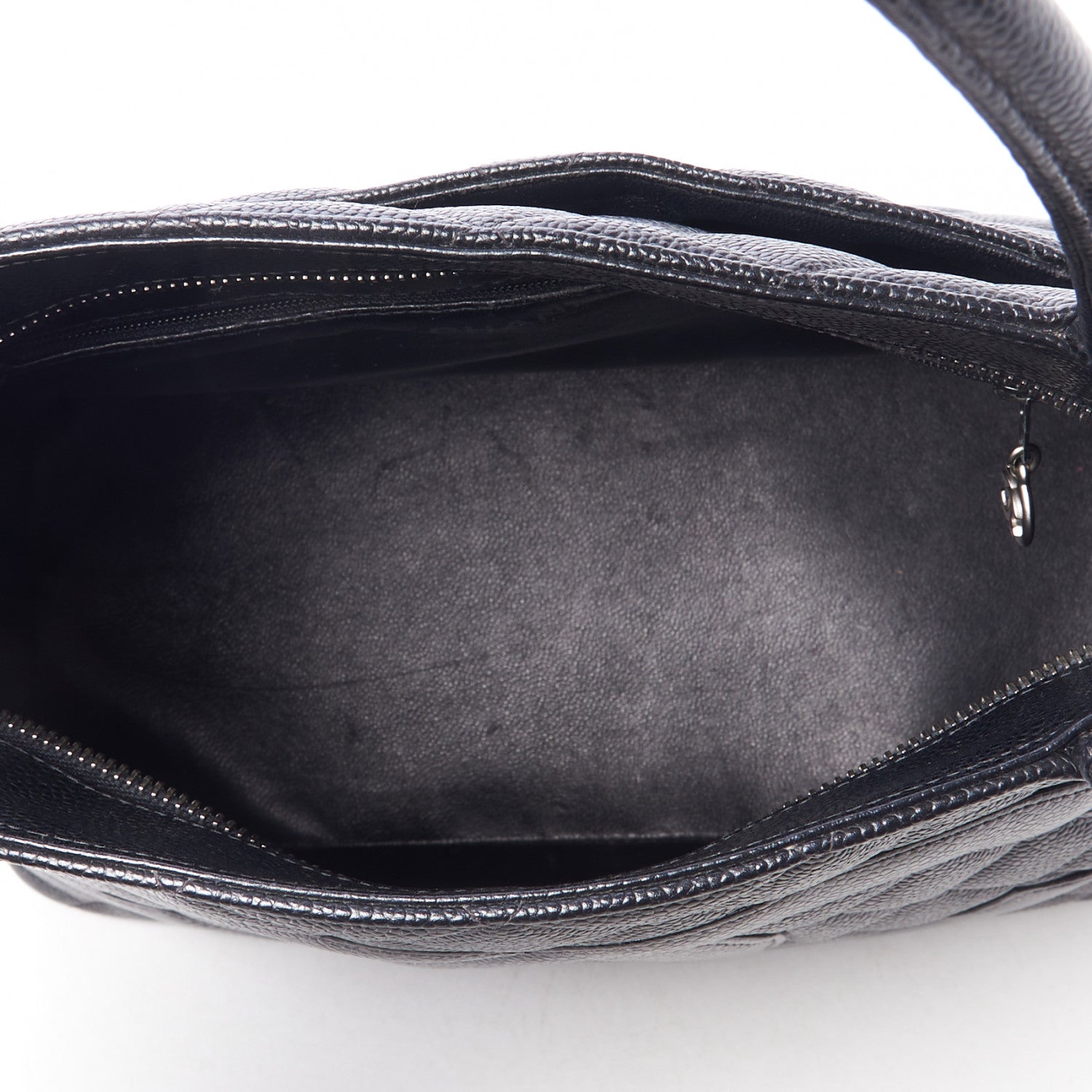 Chanel Caviar Quilted Medallion Tote Black 7 of 10