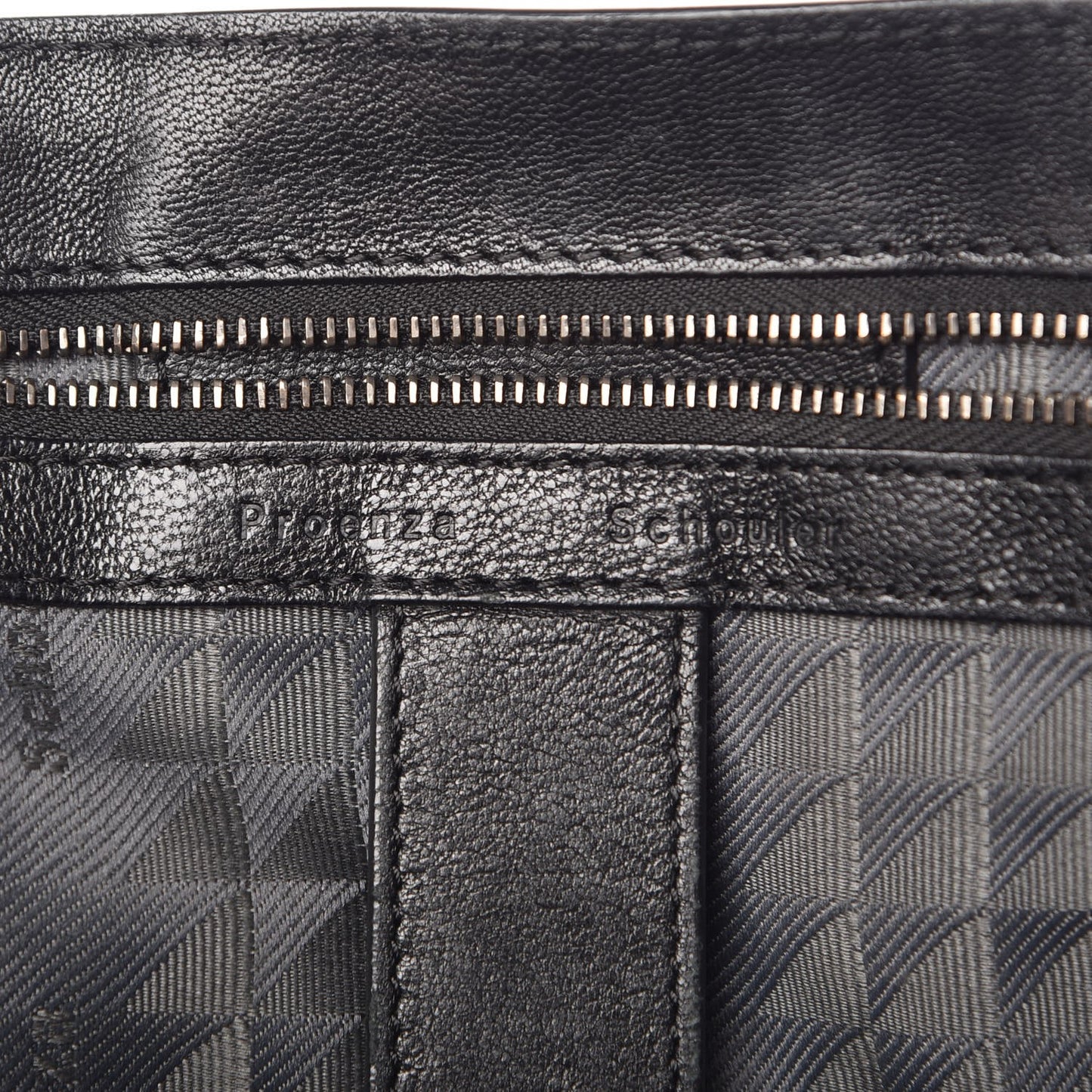 Lambskin PS1 Large Satchel Black
