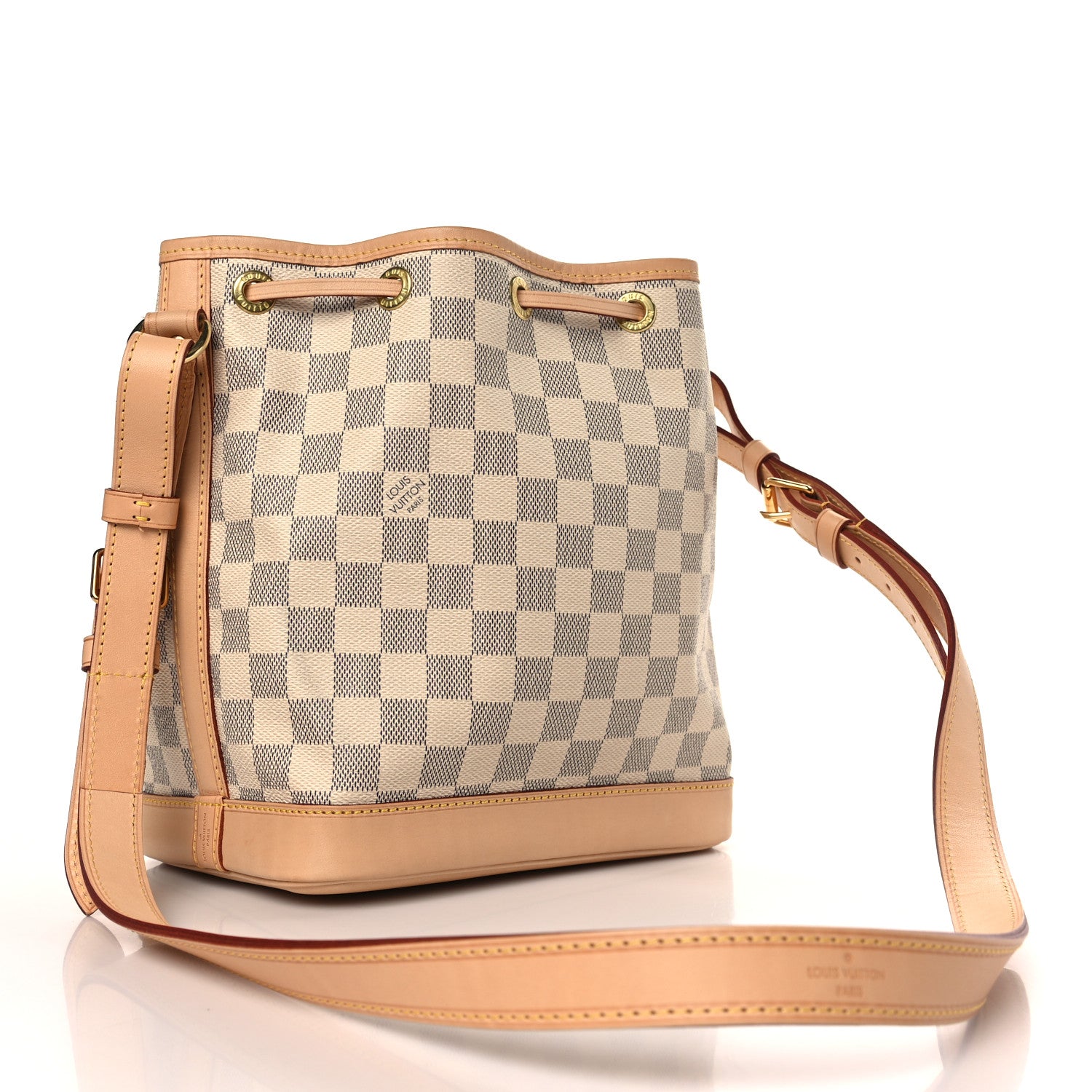 Louis Vuitton Damier Azur Noe BB 3 of 9