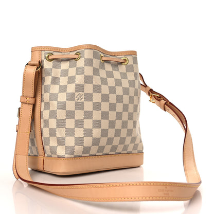 Louis Vuitton Damier Azur Noe BB 3 of 9