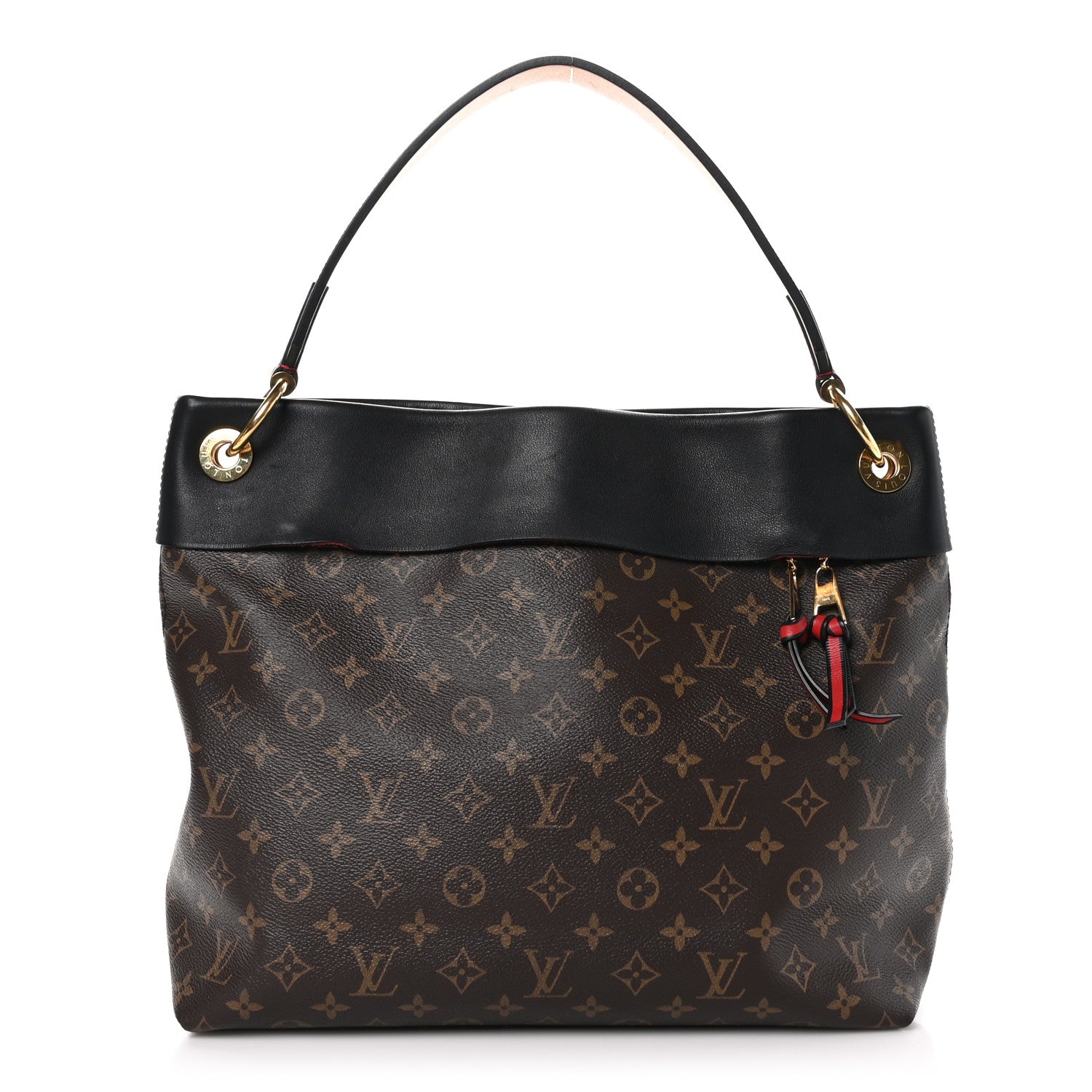 Louis Vuitton Monogram Tuileries Hobo Black 1 of 8