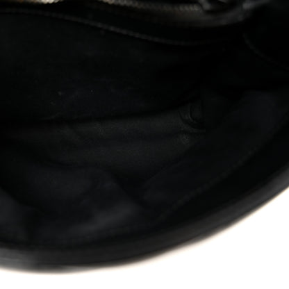 Saint Laurent Calfskin Y Quilted Monogram Monochrome Small Loulou Chain Satchel Black 5 of 9