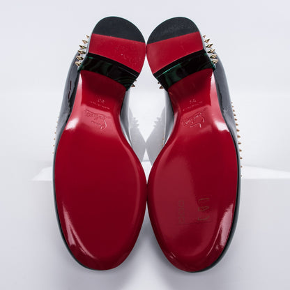 Christian Louboutin Patent Malachite Treliliane 30 Pumps 36 Black Vert 5 of 7