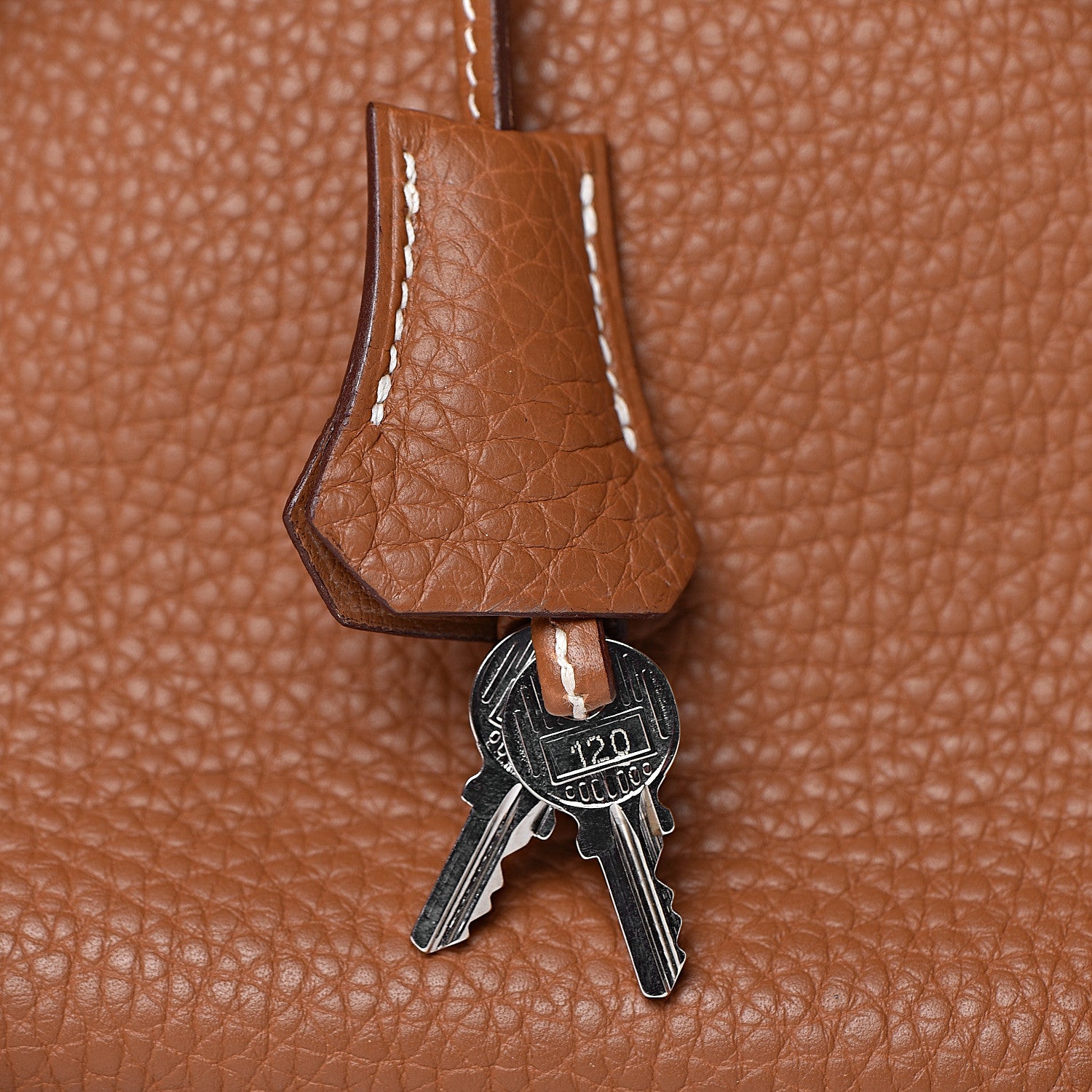 Hermes Taurillon Clemence Birkin 35 Gold 15 of 45