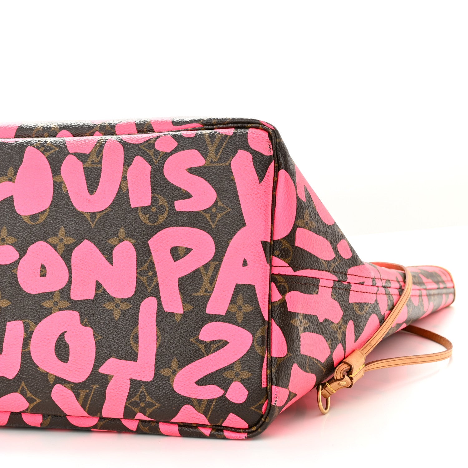 Louis Vuitton Monogram Graffiti Neverfull GM Fuchsia 12 of 15