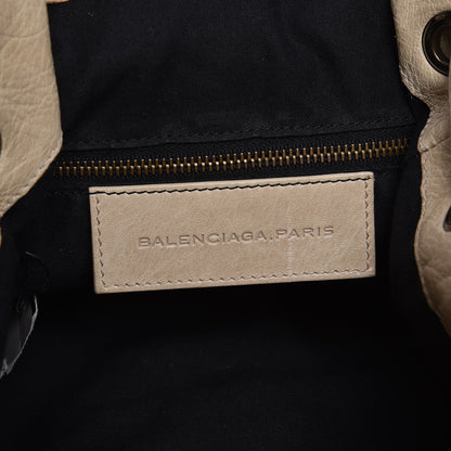 Balenciaga Agneau Classic Hardware Mini Pompon Praline 6 of 7