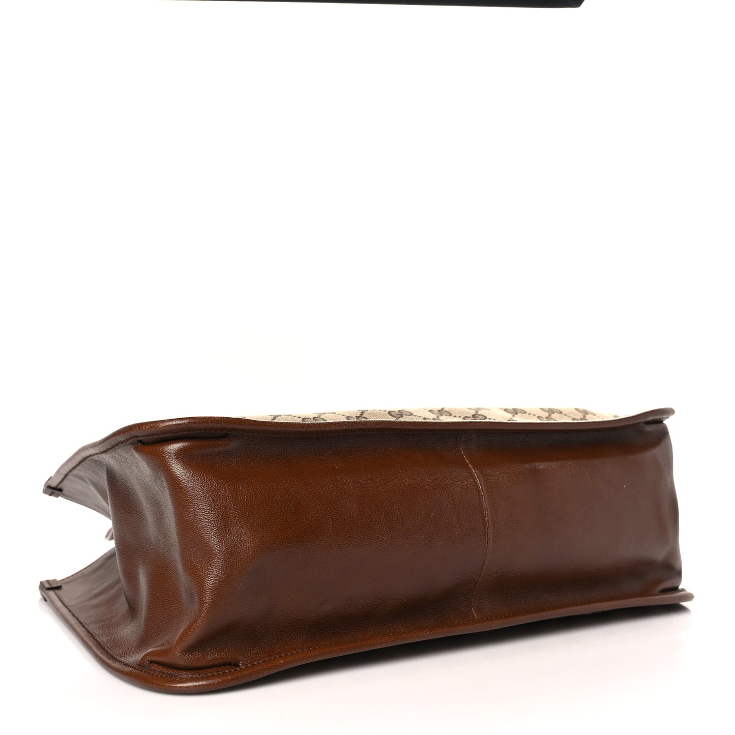 Monogram Horsebit 1955 Tote Bag Beige Brown Sugar
