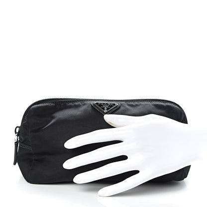 Prada Nylon Vela Cosmetic Pouch Black 2 of 7