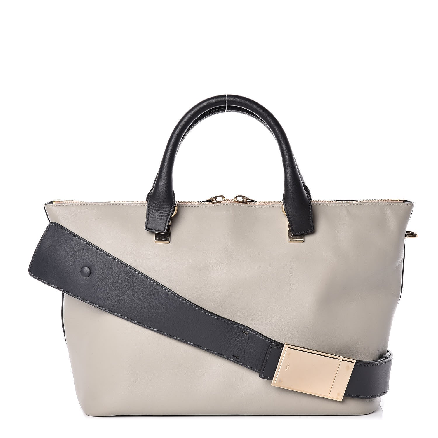Chloe Smooth Calfskin Medium Baylee Tote Marshmallow 1 of 11