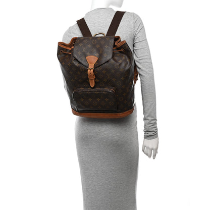 Louis Vuitton Monogram Montsouris GM Backpack 2 of 12