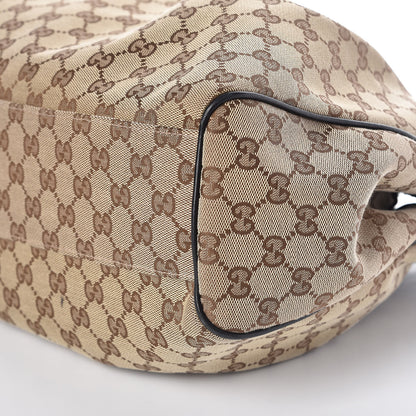 Gucci Monogram Medium Sukey Tote Beige Ebony Black 6 of 9