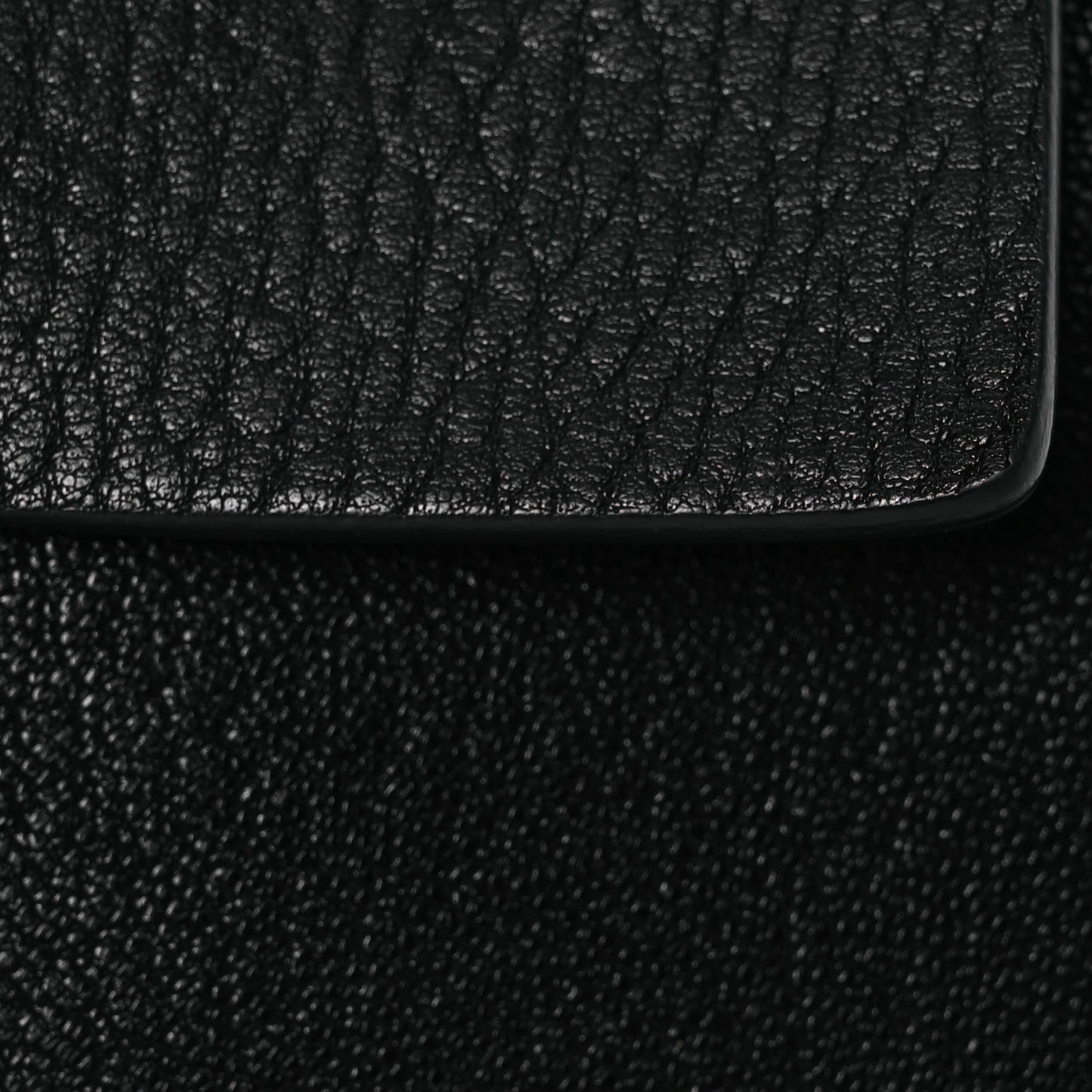 Goatskin Mini Drew Shoulder Bag Black