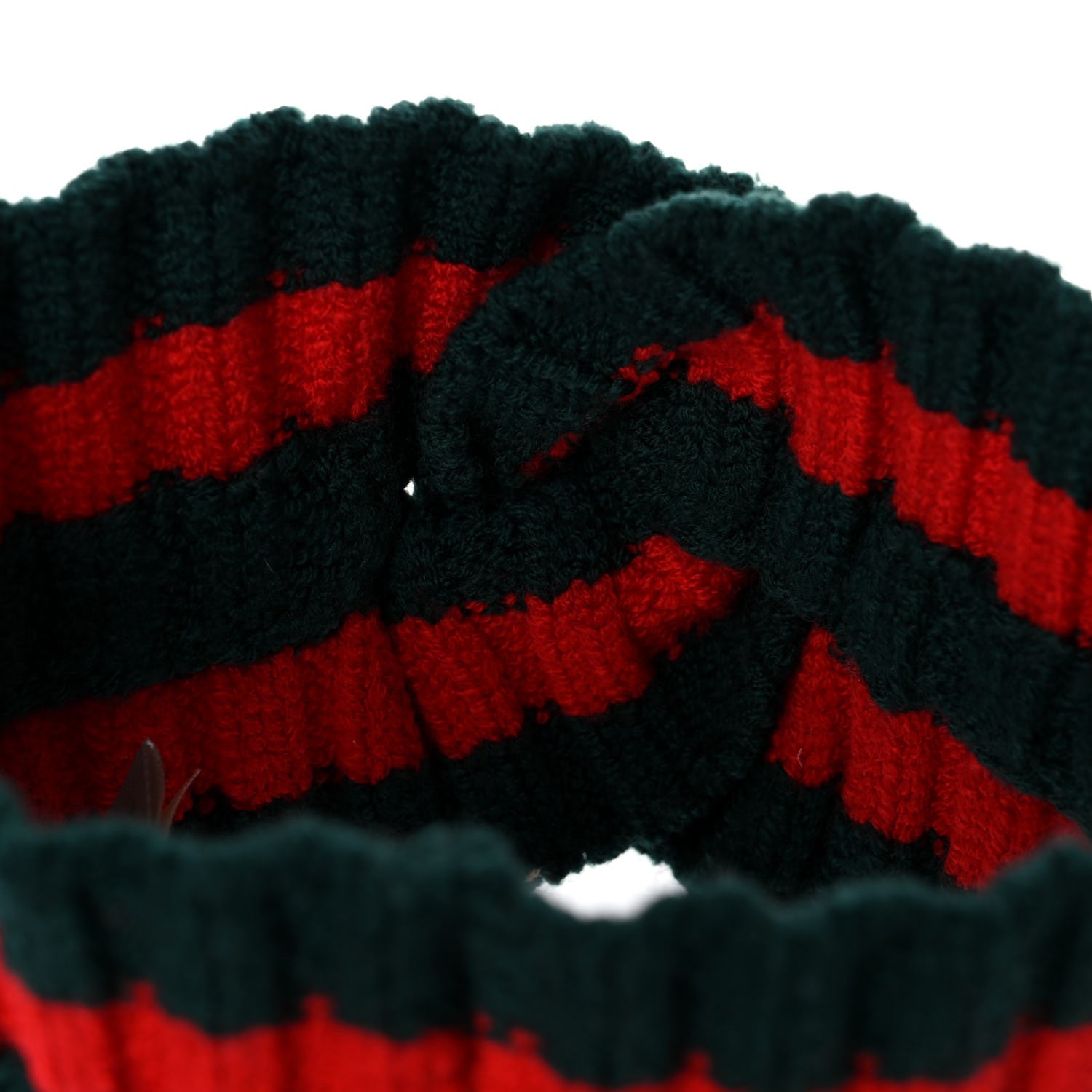 Gucci Wool Web Headband M Green Red 5 of 6