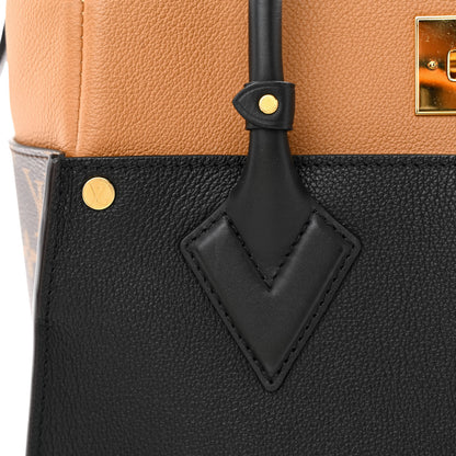 Louis Vuitton Calfskin Monogram On My Side Black 13 of 14