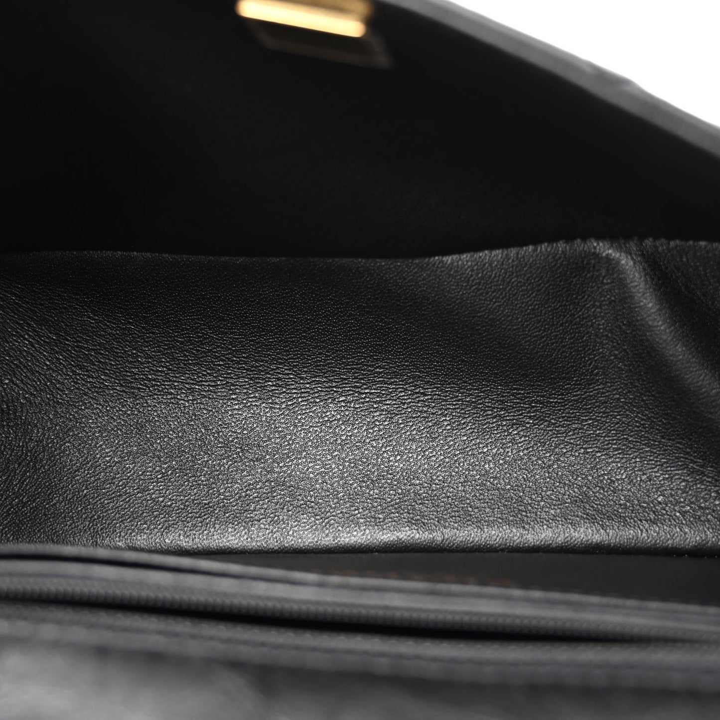 Aged Calfskin Quilted 2.55 Reissue Mini Flap Black