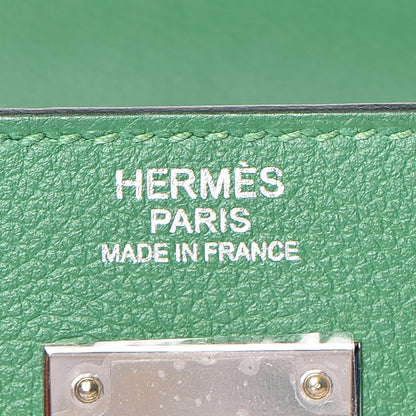 Hermes Evercolor Kelly Retourne 32 Cactus 13 of 37
