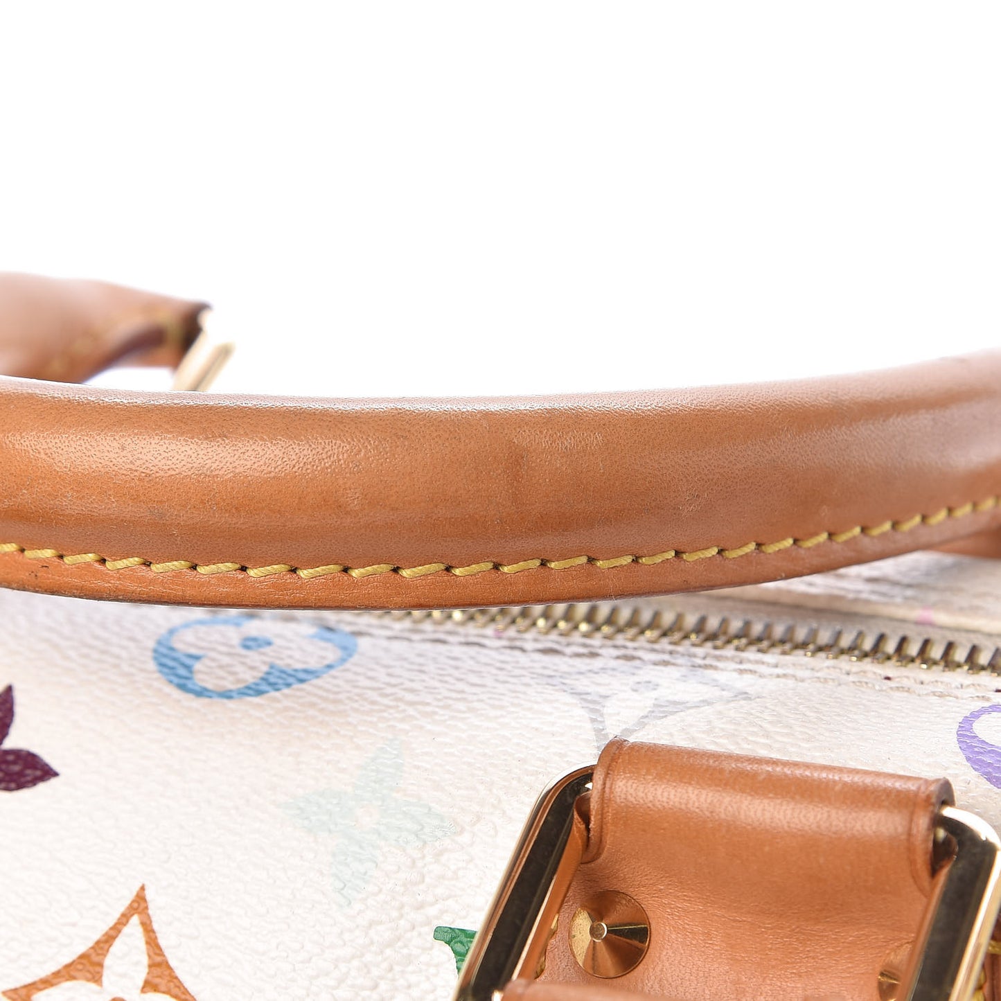 Monogram Multicolor Speedy 30 White