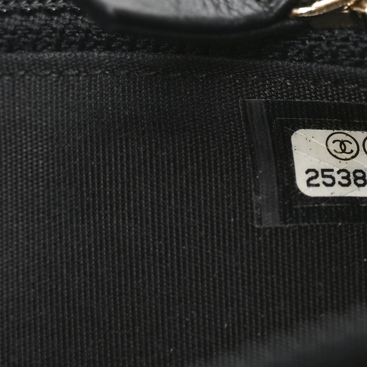 Chanel Caviar Quilted Small Boy Zip Around Wallet Black 8 of 8