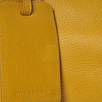 Burberry Pebbled Calfskin Prentice Tote Yellow 11 of 11