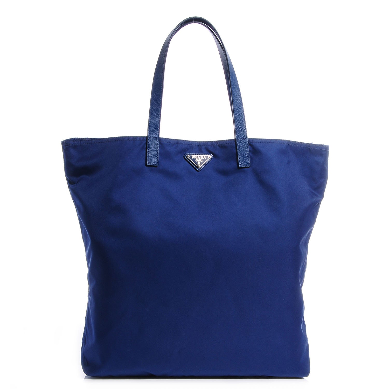 Prada Tessuto Saffiano Tote Bleuette 1 of 10