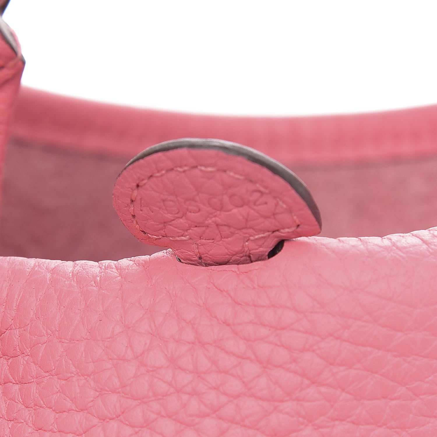 Hermes Taurillon Clemence Amazone Evelyne TPM Rose Azalee Rouge Pivoine 8 of 11