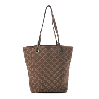 Gucci Monogram Small Bucket Tote Brown 1 of 21