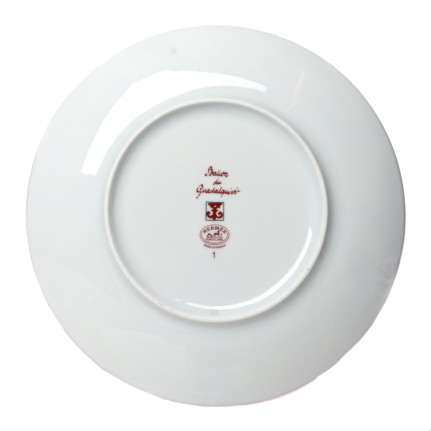 Porcelain Balcon du Guadalquivir Plate Set of 2