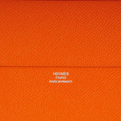 Hermes Epsom E-Zip iPad Notebook Cover Orange 6 of 7