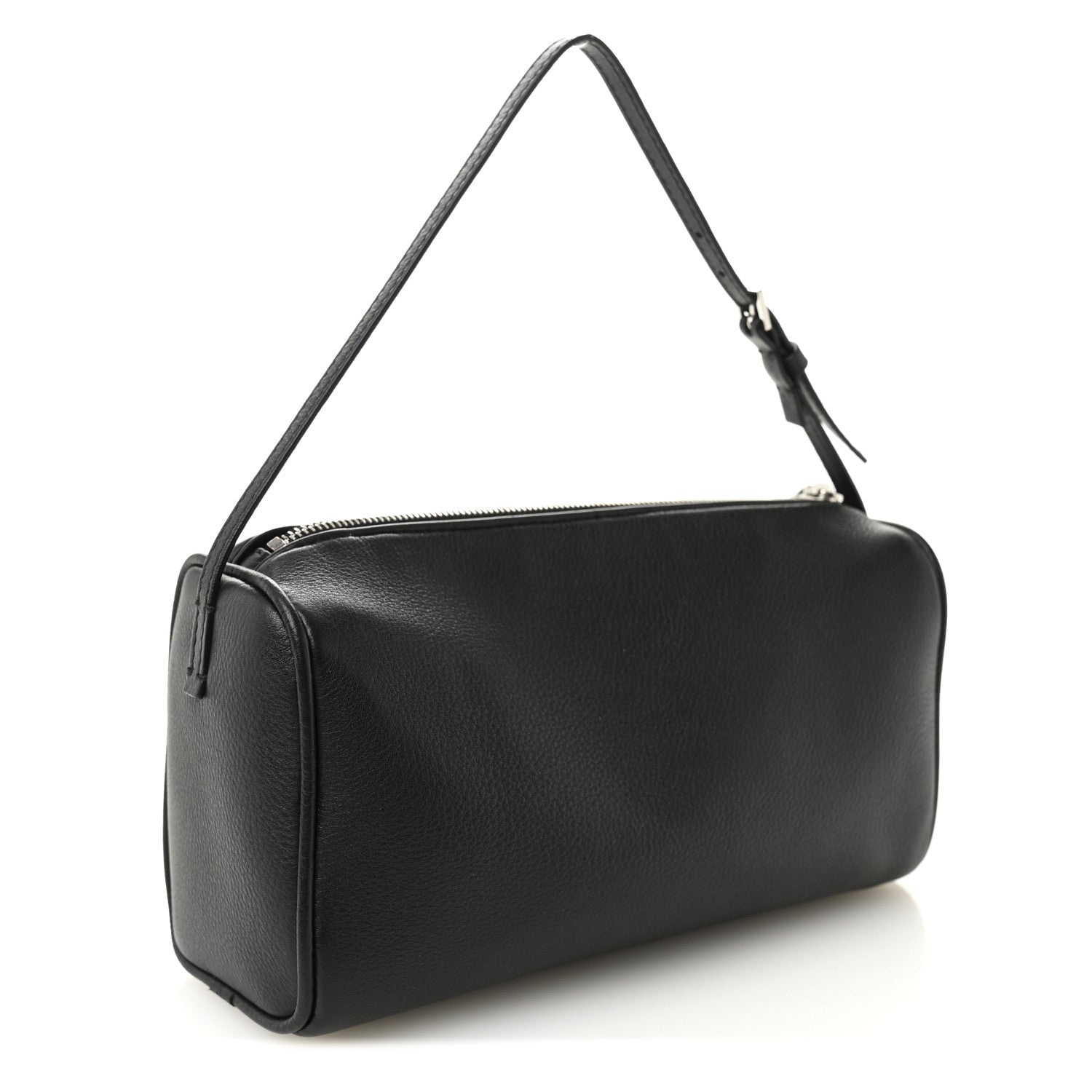 The Row Grained Calfskin 90's Bag Black 3 of 9