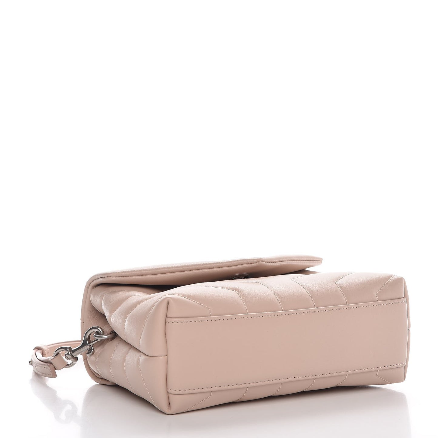 Calfskin Y Quilted Monogram Toy Loulou Crossbody Bag Marble Pink