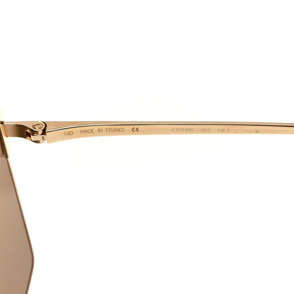 Cartier Panthere De Cartier Square Sunglasses Gold 5 of 8