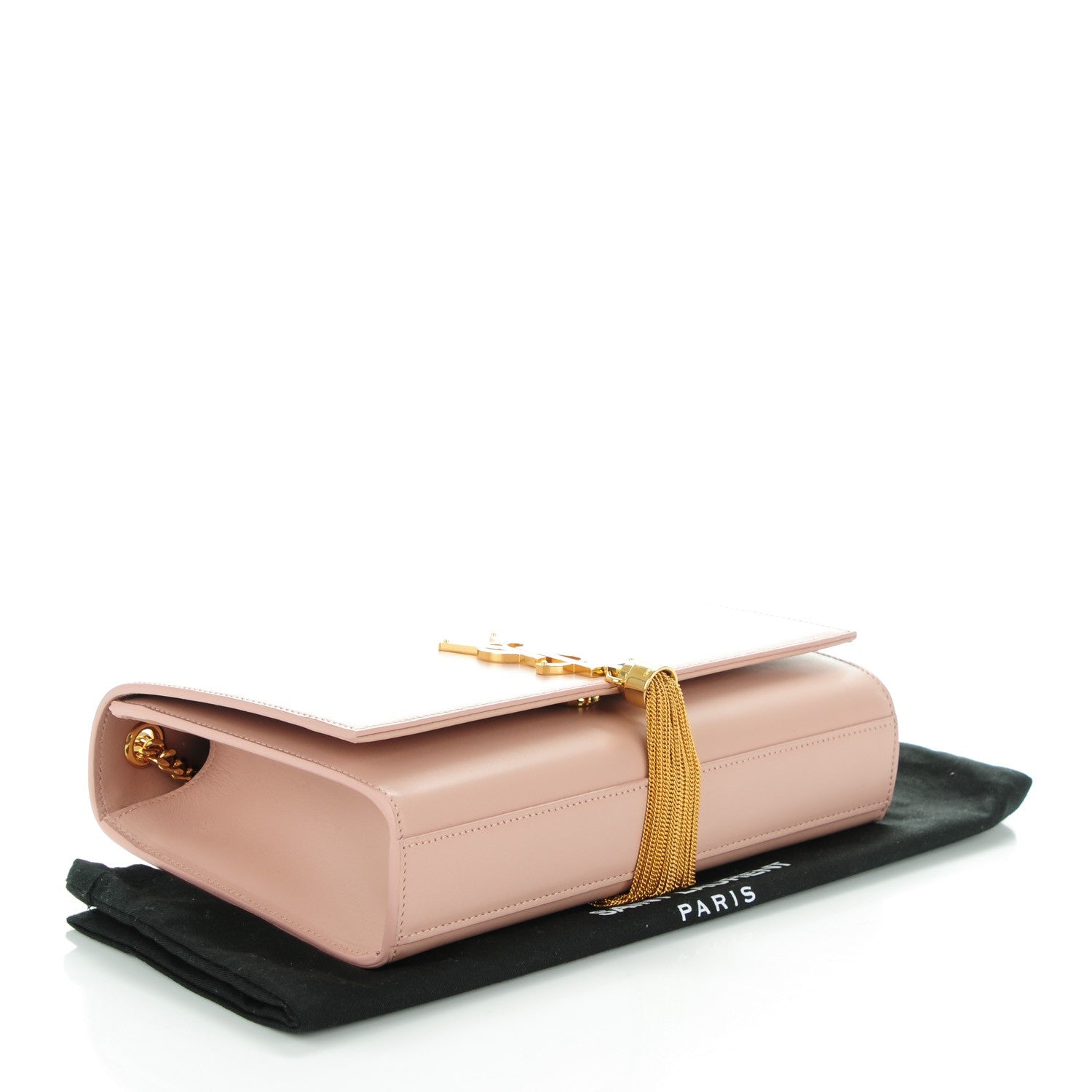 Saint Laurent Smooth Calfskin Medium Classic Monogram Kate Tassel Satchel Pink 4 of 7