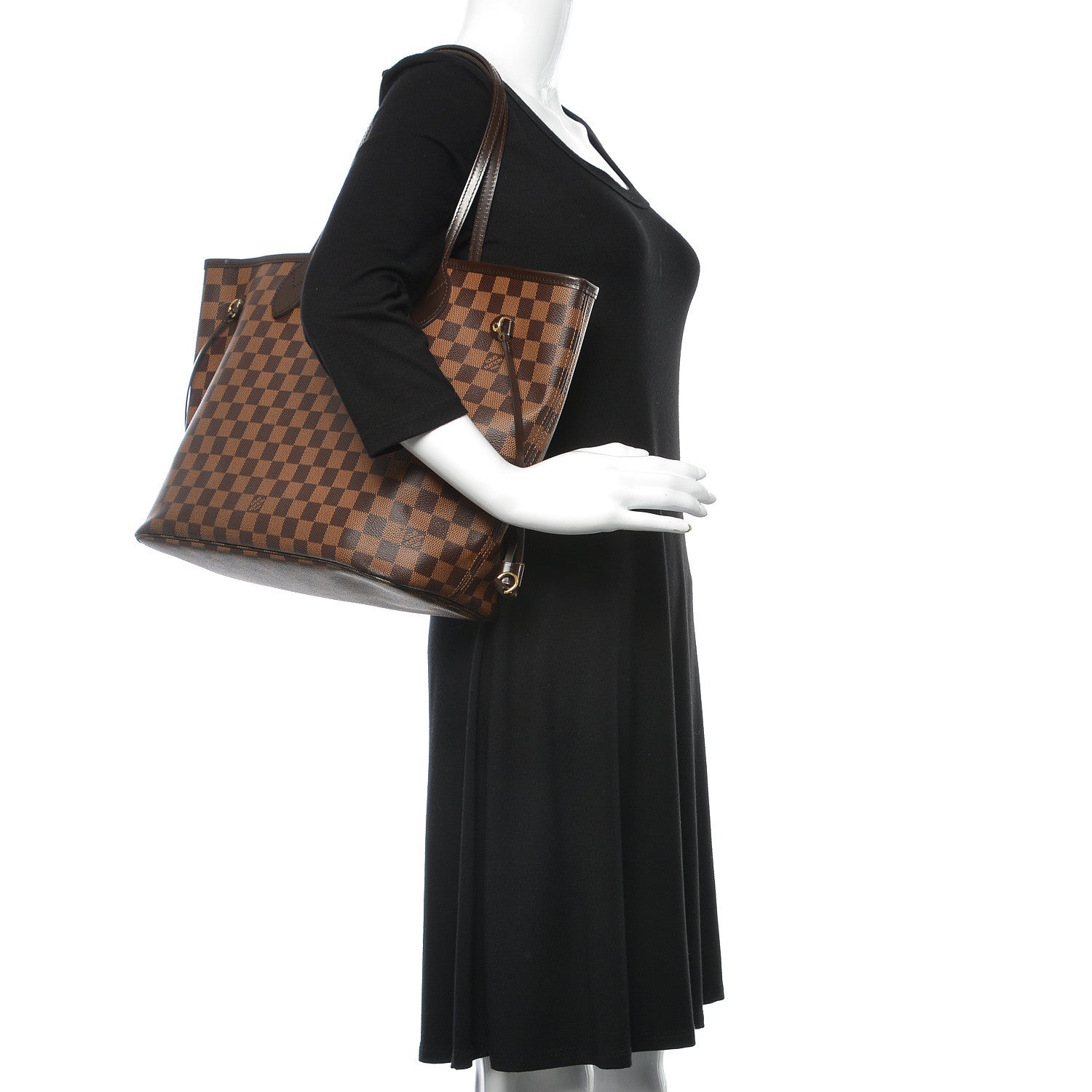 Louis Vuitton Damier Ebene Neo Neverfull MM 2 of 18