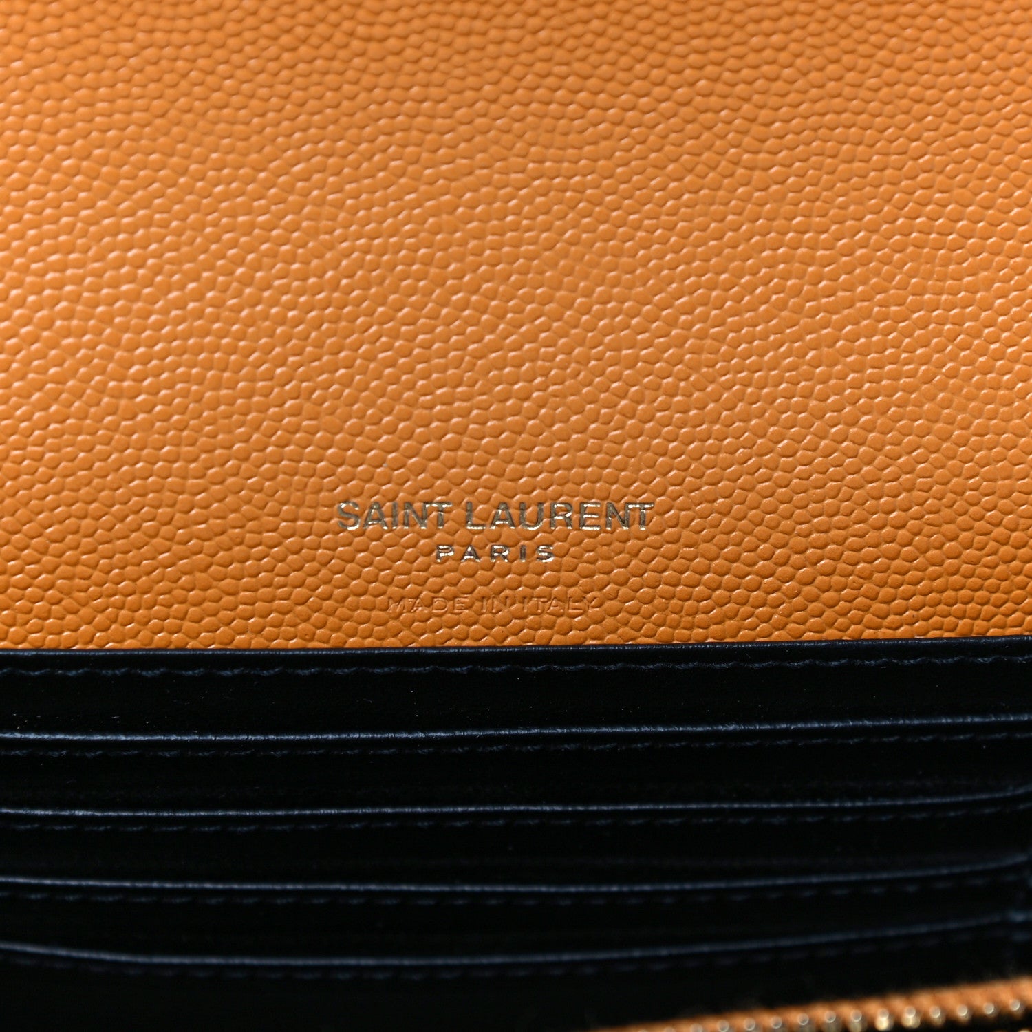 Saint Laurent Grain De Poudre Monogram Kate Belt Bag Senape Yellow 6 of 12