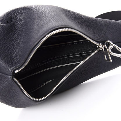 Loewe Calfskin Paula's Ibiza Mini Whale Crossbody Bag Black White 6 of 9