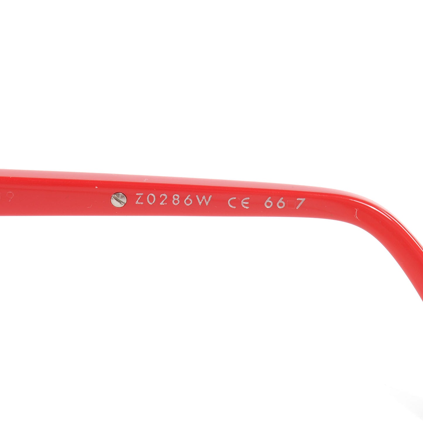 Evidence Sunglasses Red