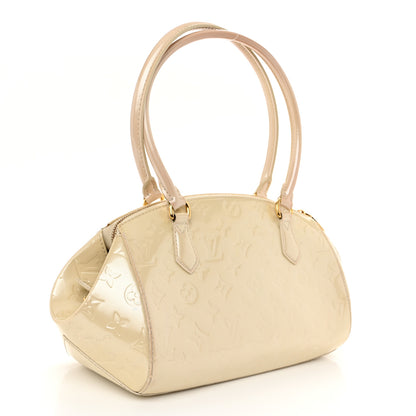 Louis Vuitton Vernis Sherwood PM Blanc Corail 3 of 13