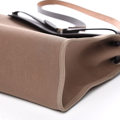 Hermes Vache Hunter Toile Herbag Zip 31 PM Etoupe Ebene 8 of 12