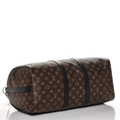 Louis Vuitton Monogram Macassar Keepall Bandouliere 45 4 of 6