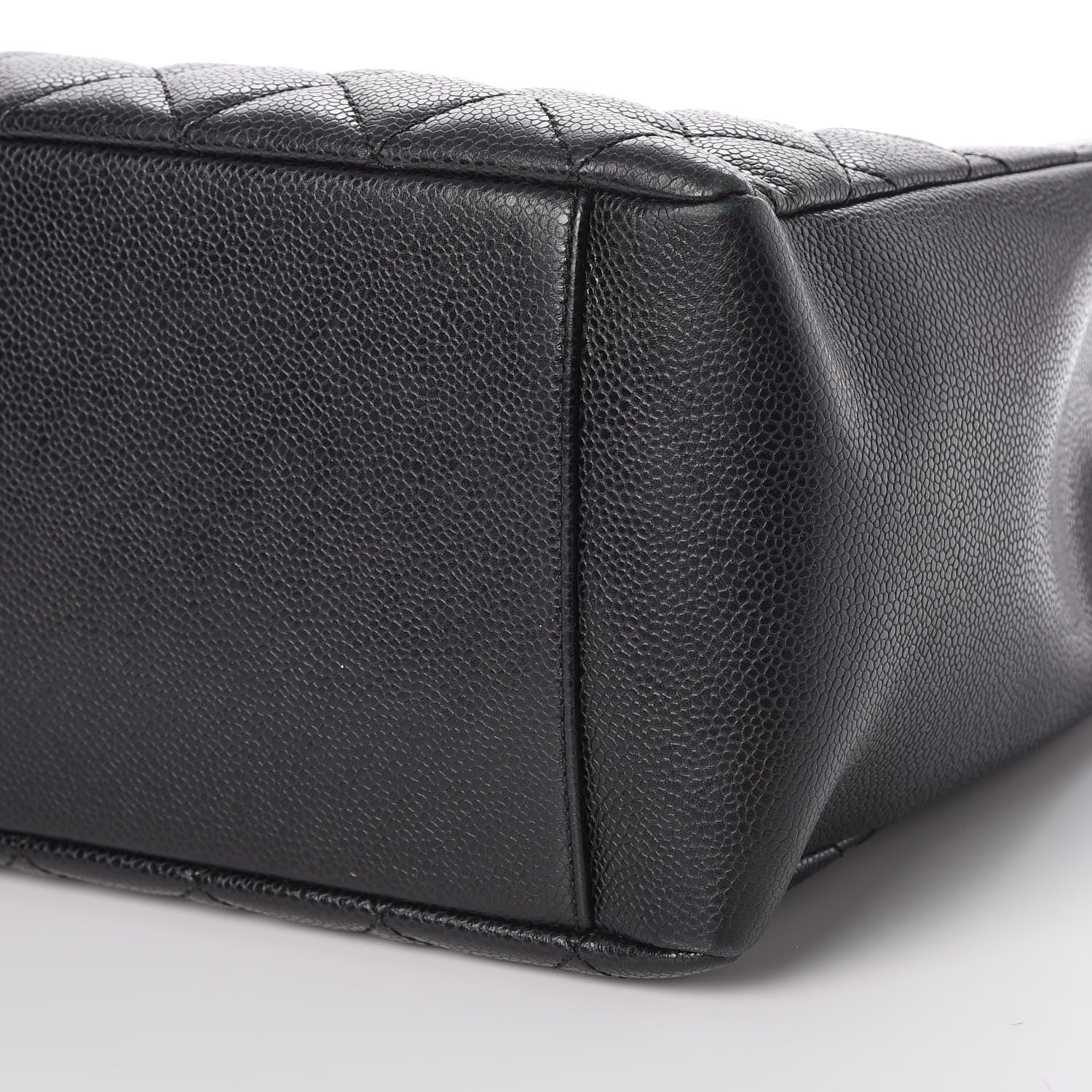 Chanel Caviar Quilted Grand Shopping Tote GST Black 8 of 12